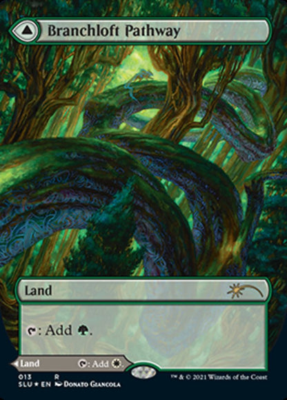 Branchloft Pathway // Boulderloft Pathway (013) Foil - Secret Lair: Ultimate Edition
