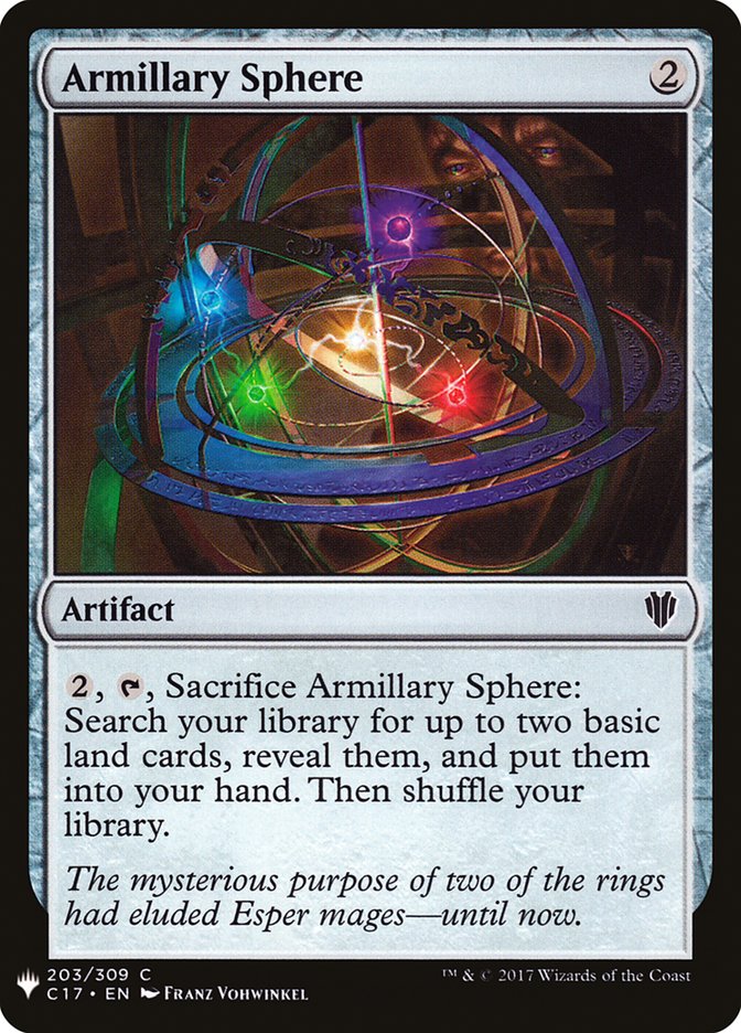 Armillary Sphere [Mystery Booster] | Silver Goblin