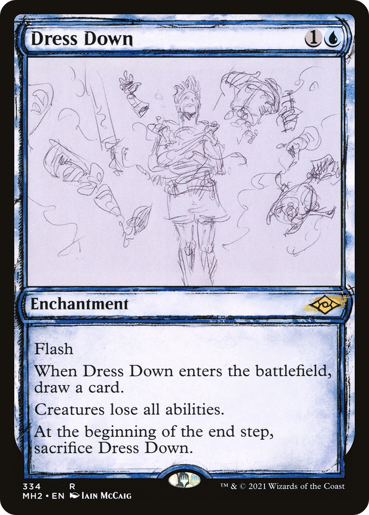 Dress Down (Showcase) (334) Foil - Modern Horizons 2