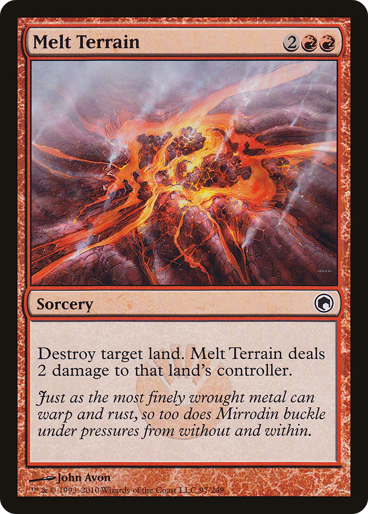 Melt Terrain (097) - Scars of Mirrodin