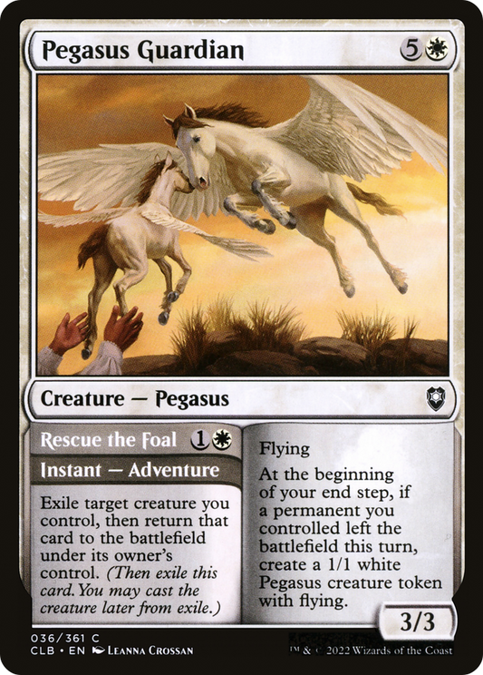 Pegasus Guardian (036) - Commander Legends: Battle for Baldur's Gate