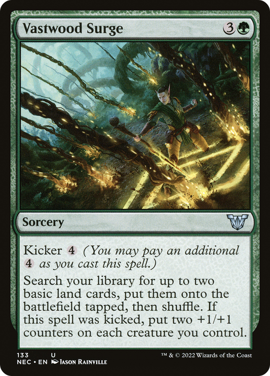 Vastwood Surge (133) - Neon Dynasty Commander