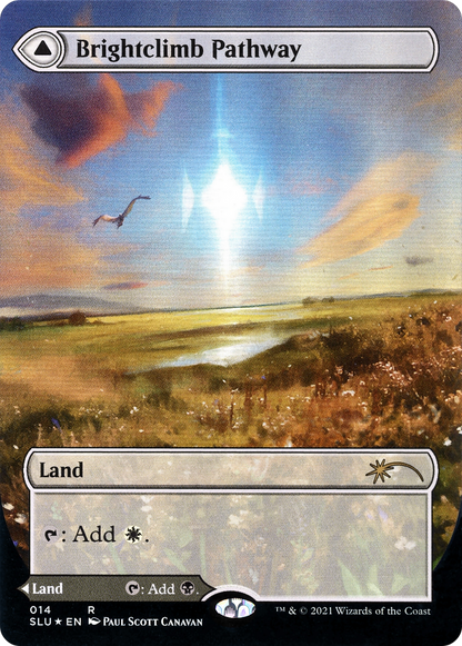 Brightclimb Pathway (Borderless) (014) Foil - Secret Lair: Ultimate Edition
