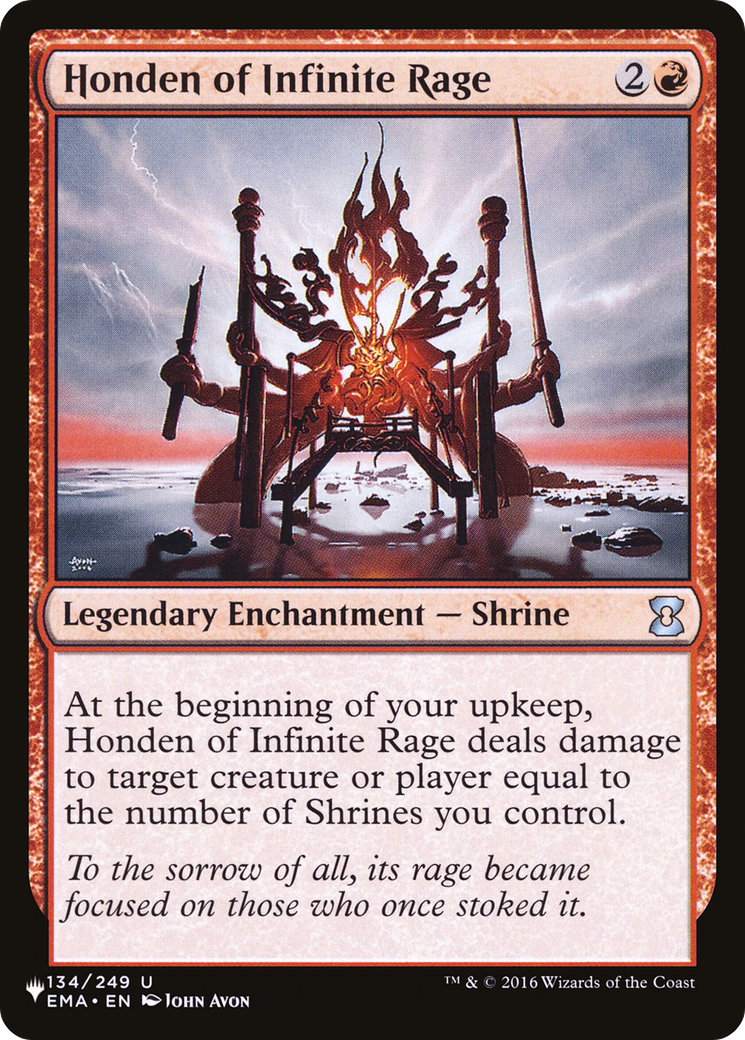 Honden of Infinite Rage (134/249) - The List