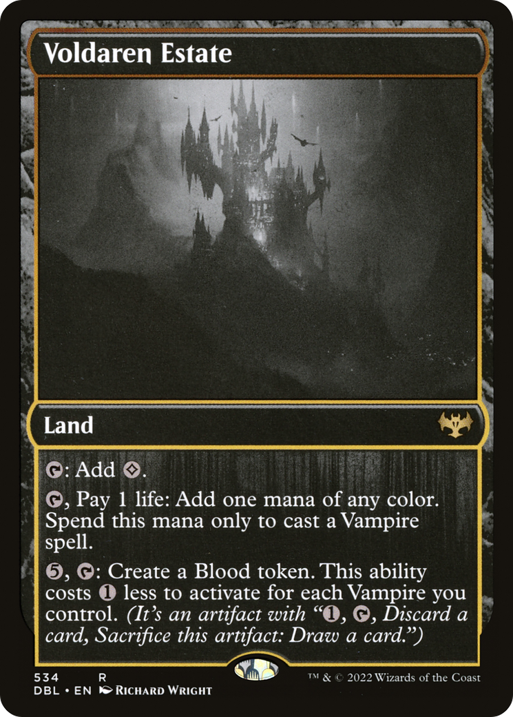 Voldaren Estate (534) Foil - Innistrad: Double Feature