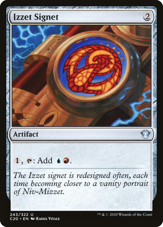 Izzet Signet (243) - Commander 2020