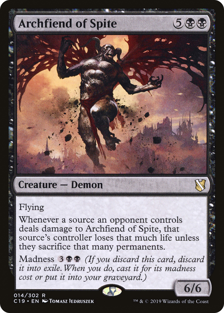 Archfiend of Spite (014) - Commander 2019
