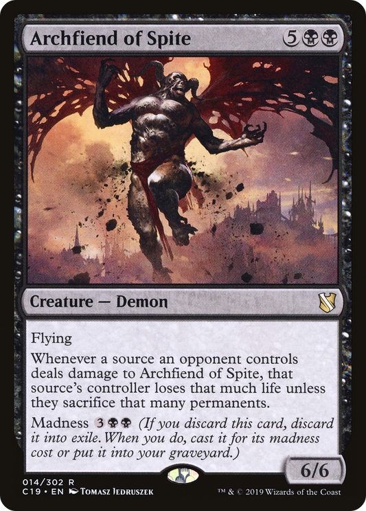 Archfiend of Spite (014) - Commander 2019