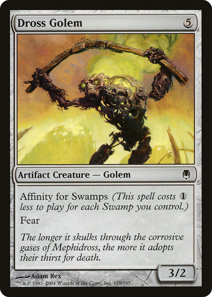 Dross Golem (119) - Darksteel