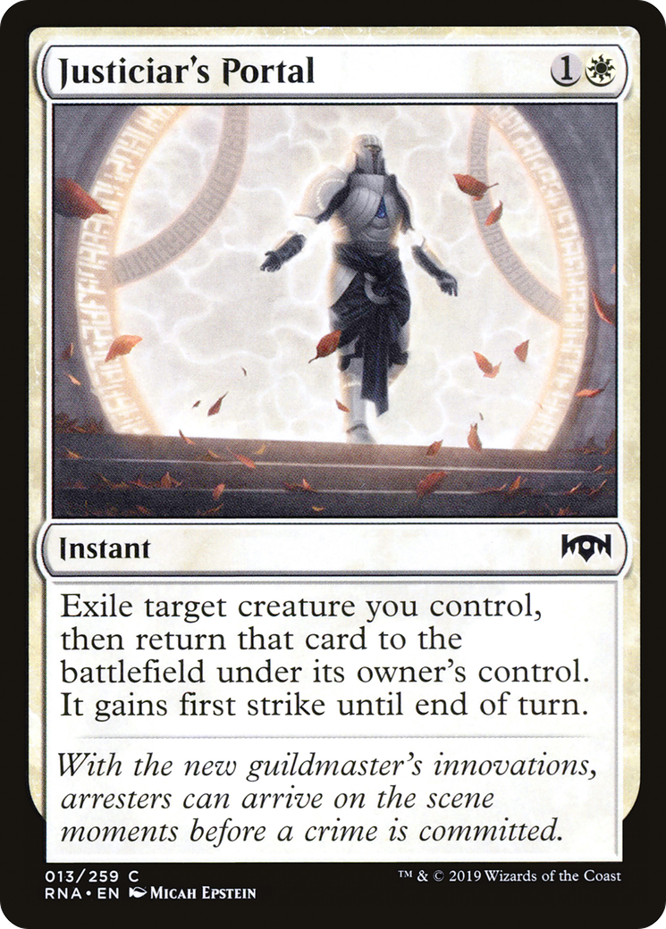 Justiciar's Portal (013) - Ravnica Allegiance
