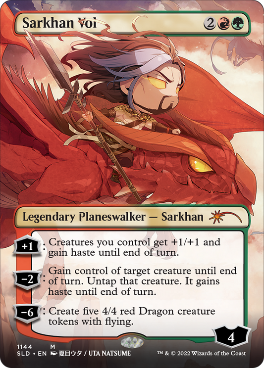 Sarkhan Vol (Borderless) [Secret Lair Drop Series] Foil