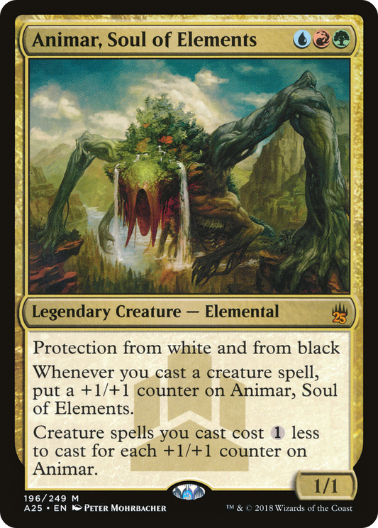 Animar, Soul of Elements (196) Foil - Masters 25