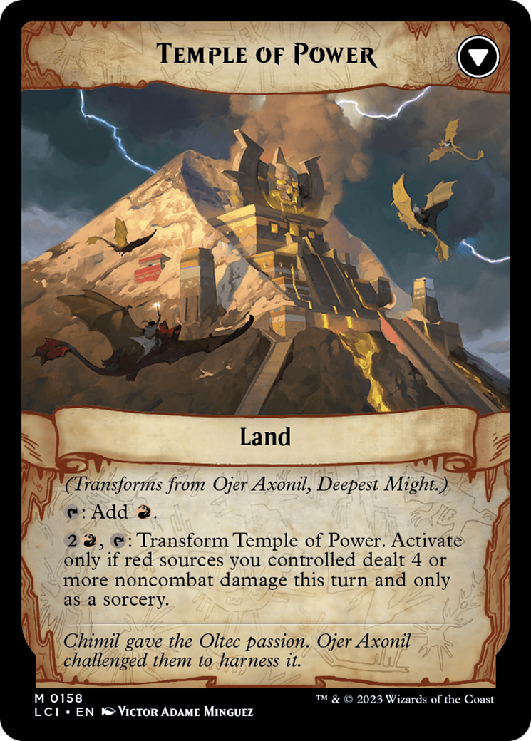 Ojer Axonil, Deepest Might (158) Foil - The Lost Caverns of Ixalan