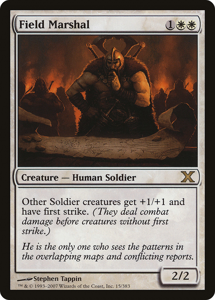 Field Marshal (015) - Tenth Edition