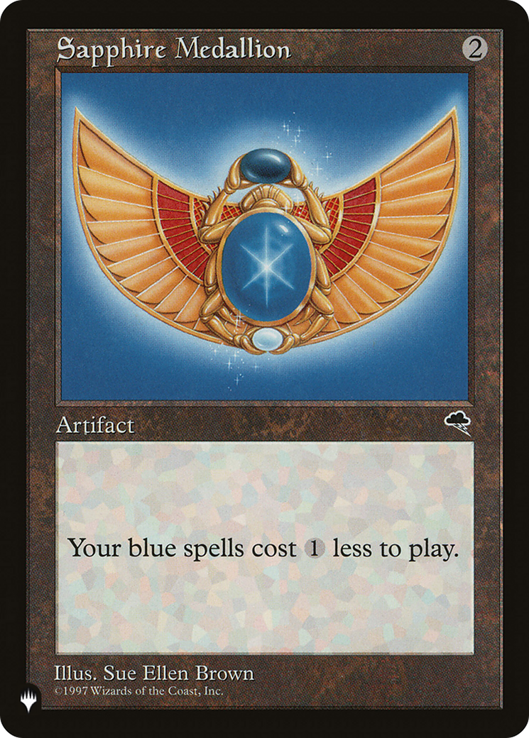 Sapphire Medallion (Retro) - The List