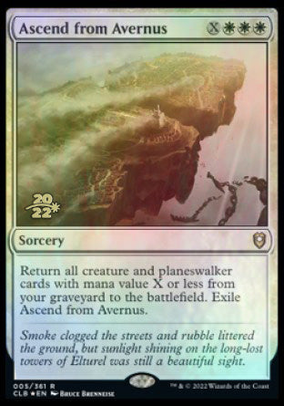 Ascend from Avernus [Commander Legends: Battle for Baldur's Gate Prerelease Promos] | Silver Goblin