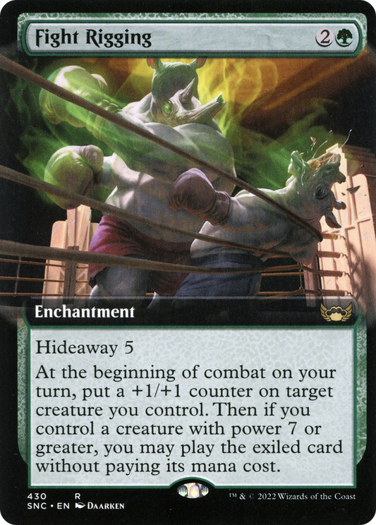 Fight Rigging (Extended Art) (430) Foil - Streets of New Capenna