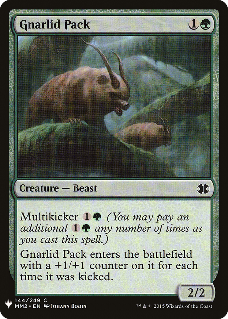 Gnarlid Pack (MM2-144) - The List