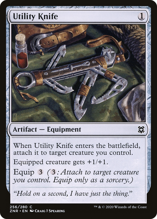 Utility Knife [Zendikar Rising] Foil