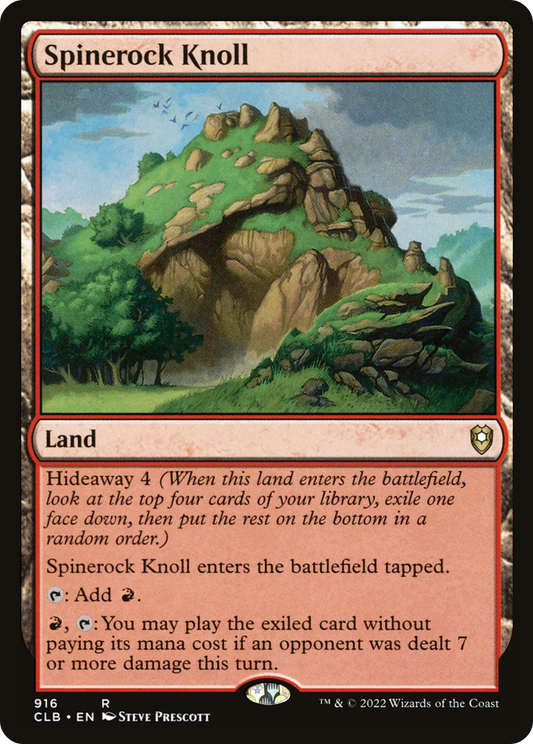 Spinerock Knoll (916) - Commander Legends: Battle for Baldur's Gate