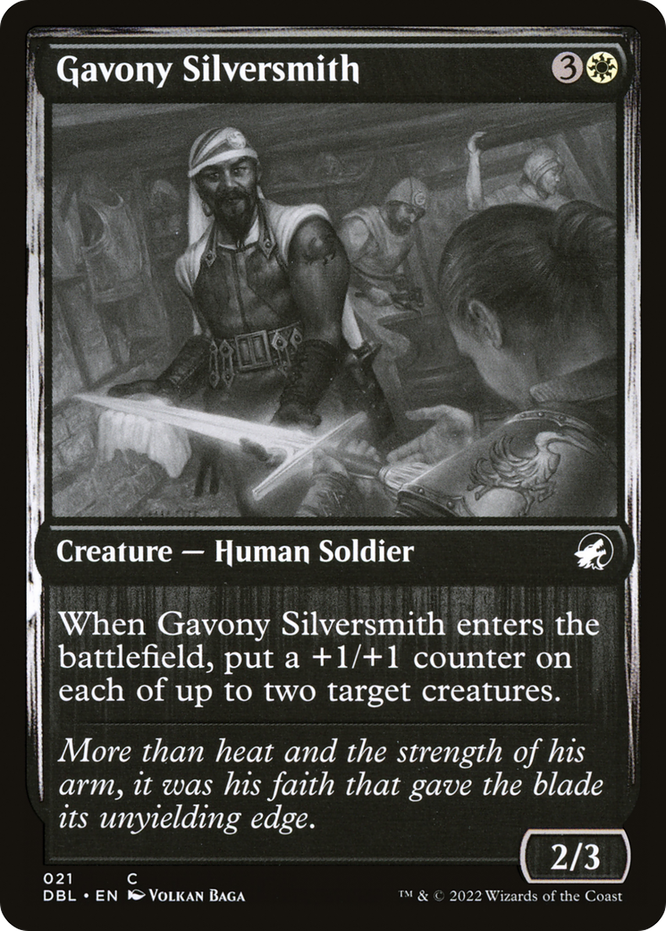 Gavony Silversmith (021) Foil - Innistrad: Double Feature