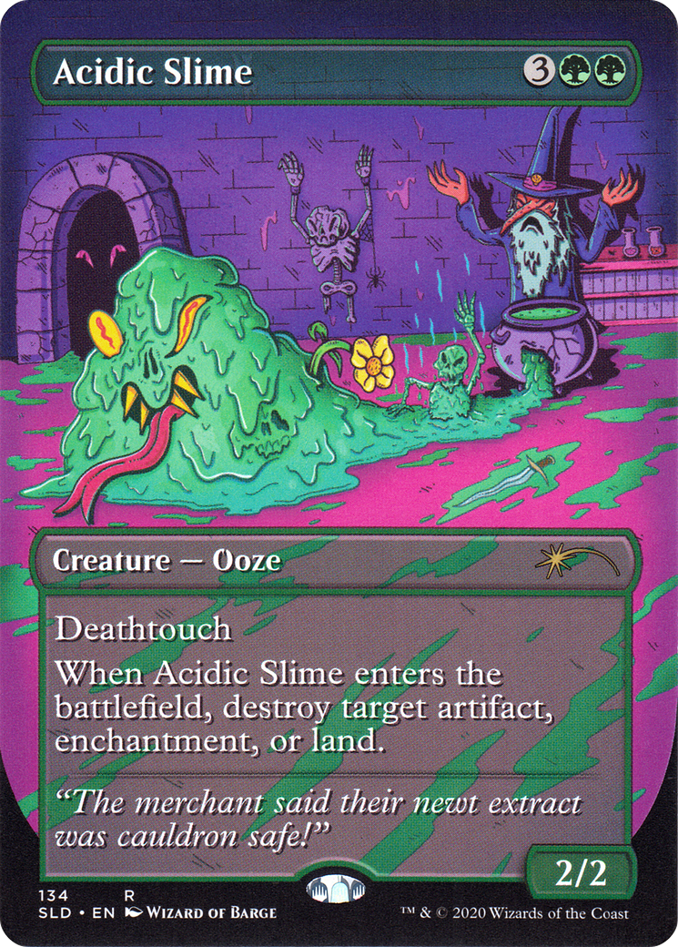 Acidic Slime (134) - Secret Lair Drop