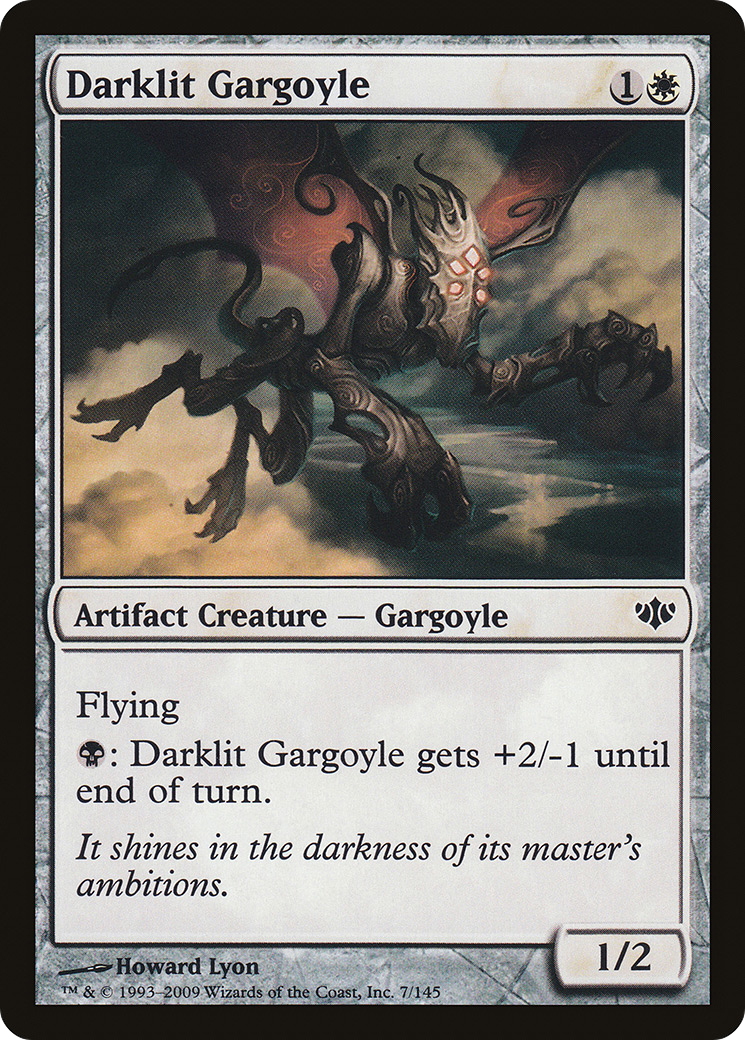 Darklit Gargoyle (007) Foil - Conflux