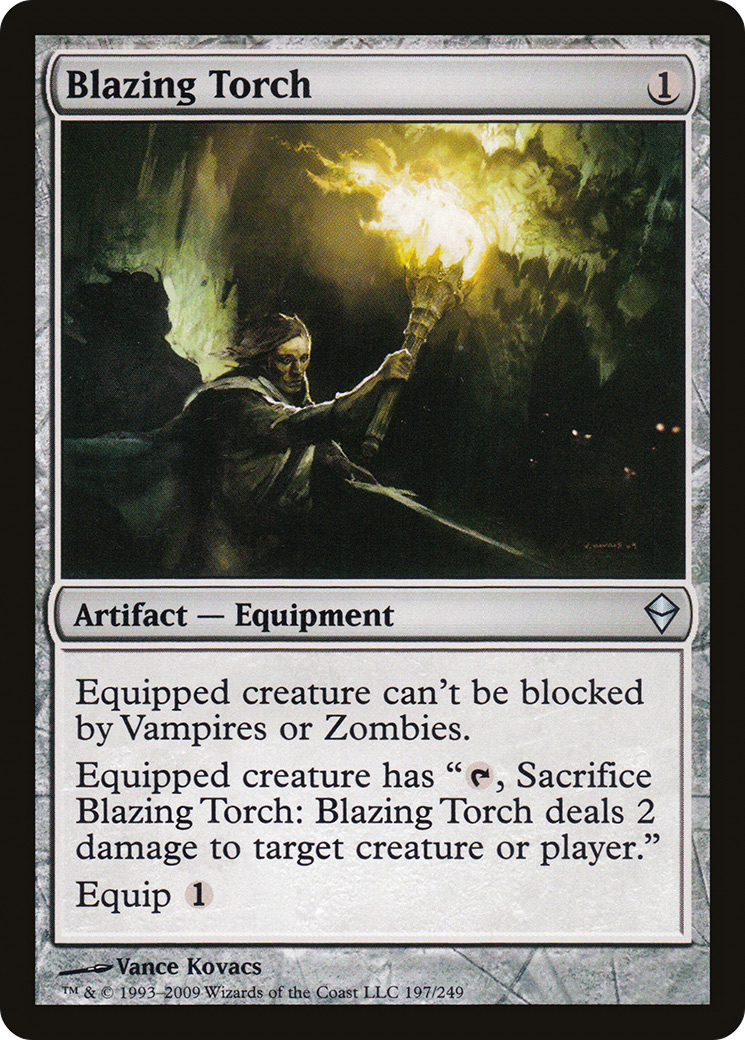 Blazing Torch (197) Foil - Zendikar