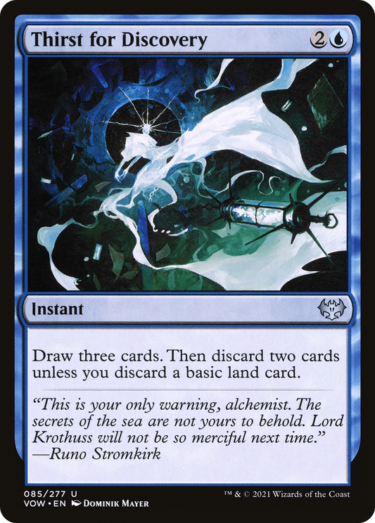 Thirst for Discovery (085) - Innistrad: Crimson Vow