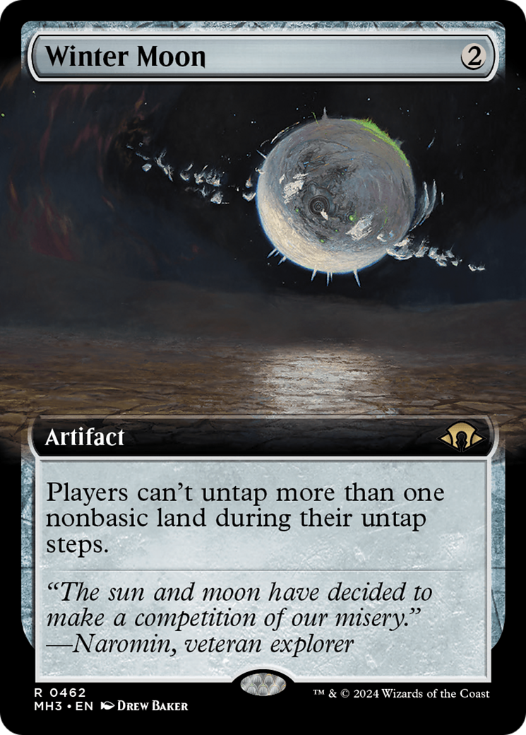 Winter Moon (Extended Art) [Modern Horizons 3] Foil