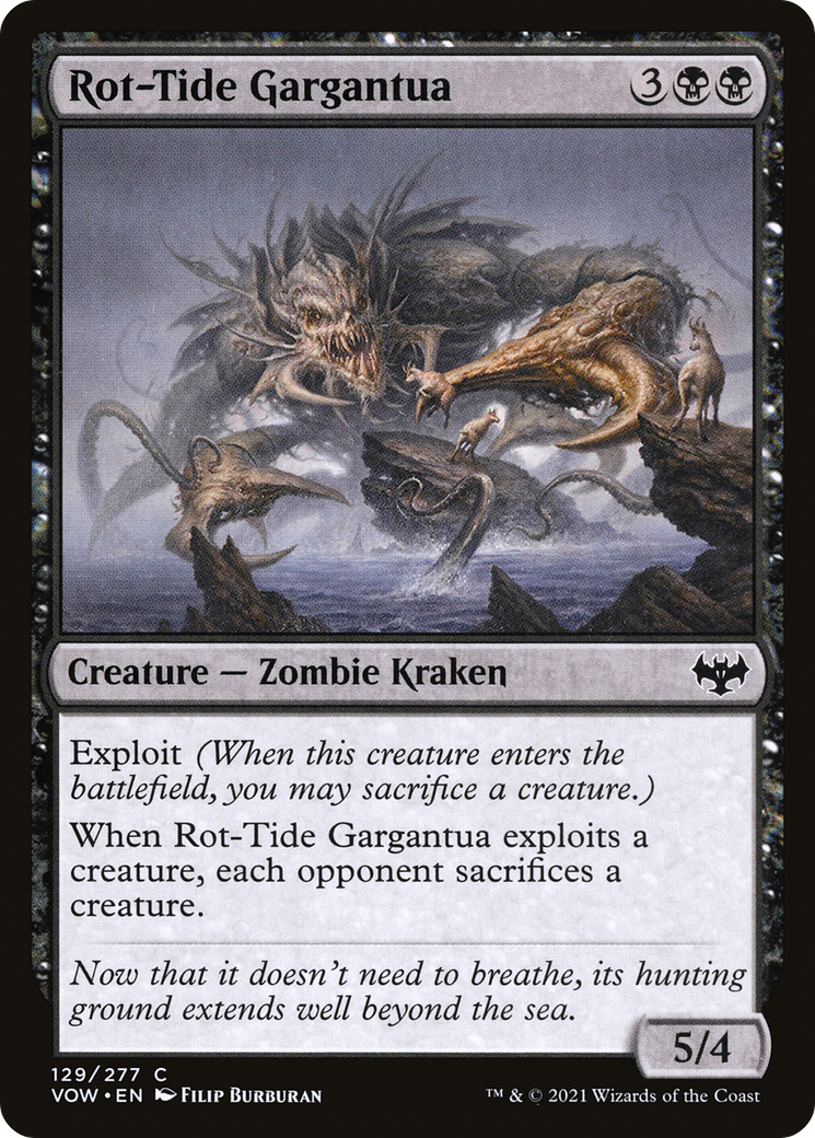 Rot-Tide Gargantua (129) - Innistrad: Crimson Vow