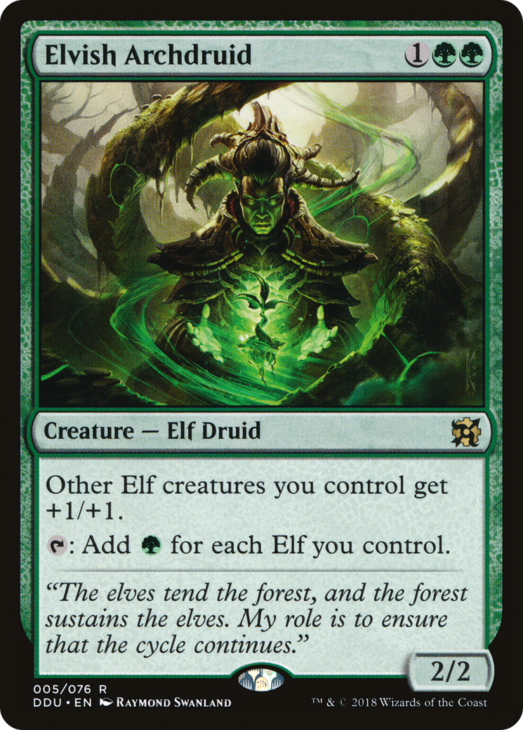 Elvish Archdruid [Duel Decks: Elves vs. Inventors] | Silver Goblin