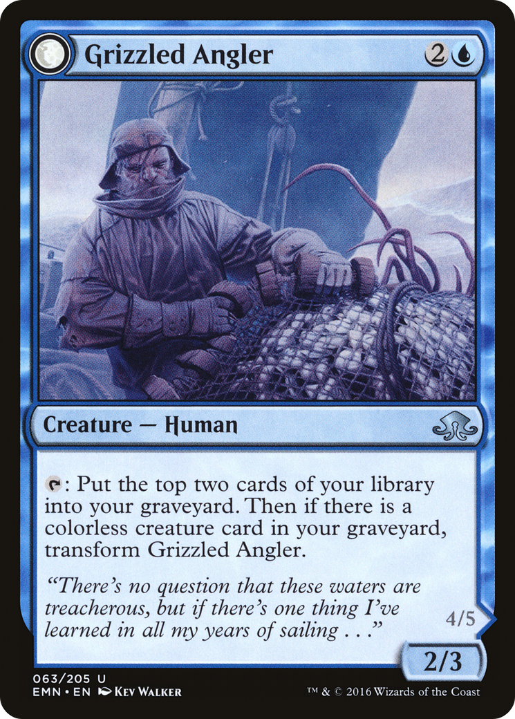 Grizzled Angler (063) - Eldritch Moon