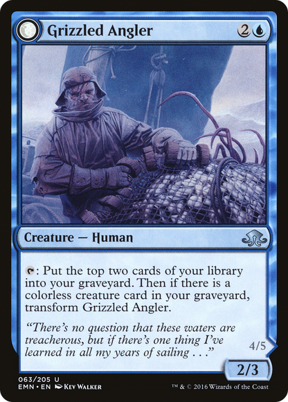 Grizzled Angler (063) - Eldritch Moon