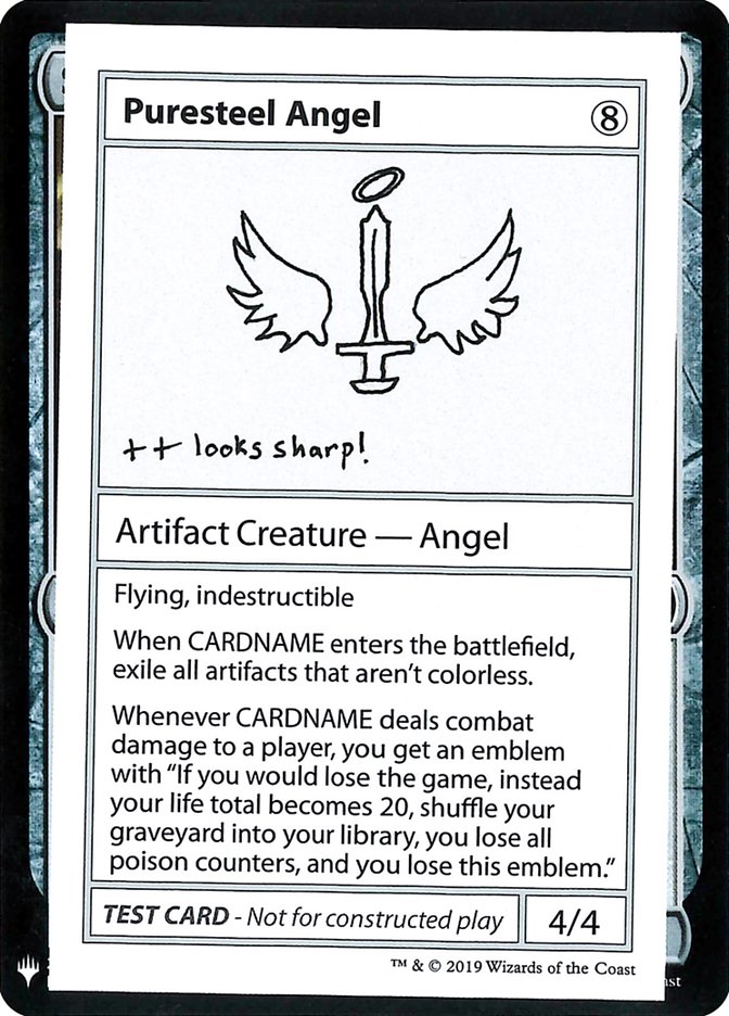 Puresteel Angel (109) - Mystery Booster Playtest Cards 2019