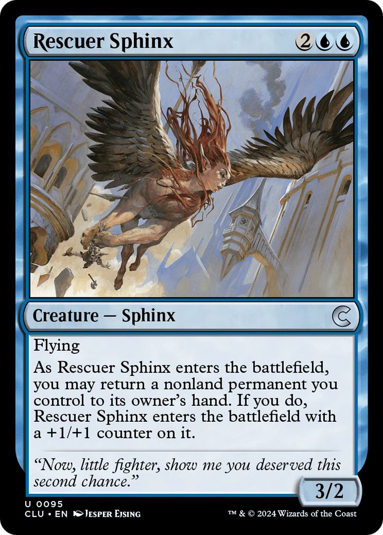Rescuer Sphinx (095) - Ravnica: Clue Edition