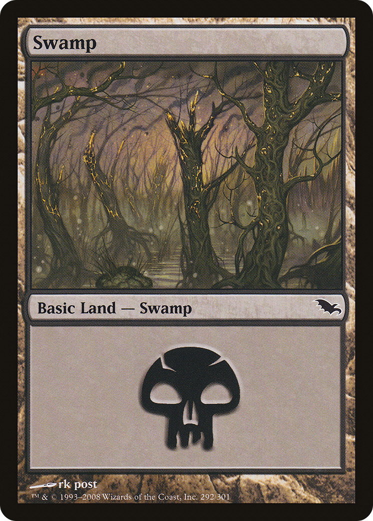 Swamp (292) Foil - Shadowmoor