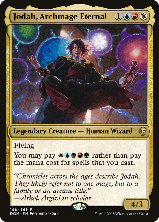Jodah, Archmage Eternal [Dominaria] Foil