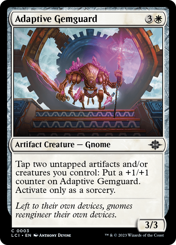 Adaptive Gemguard [The Lost Caverns of Ixalan] | Silver Goblin