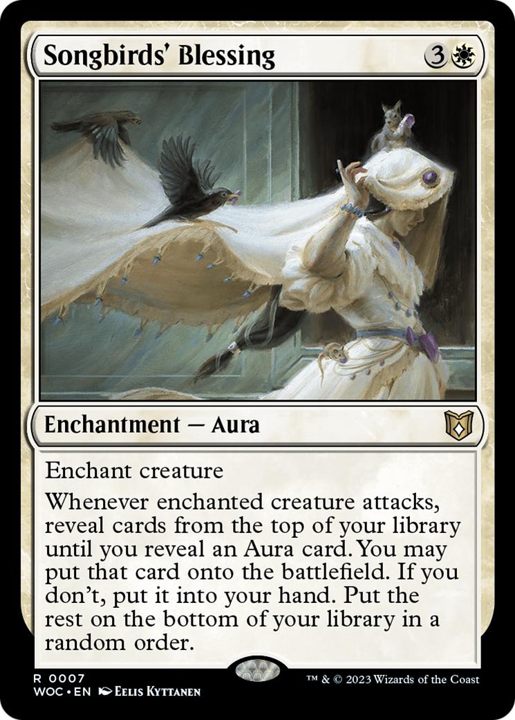 Songbirds' Blessing (007) - Wilds of Eldraine Commander