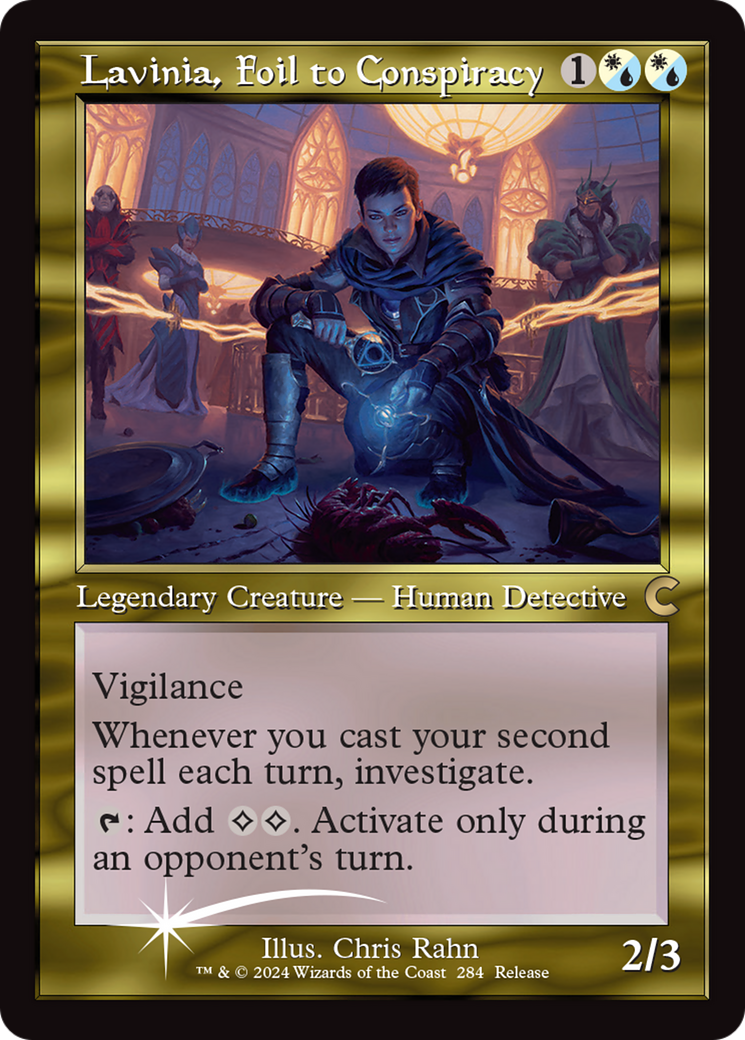 Lavinia, Foil to Conspiracy (Retro) (284) Foil - Ravnica: Clue Edition
