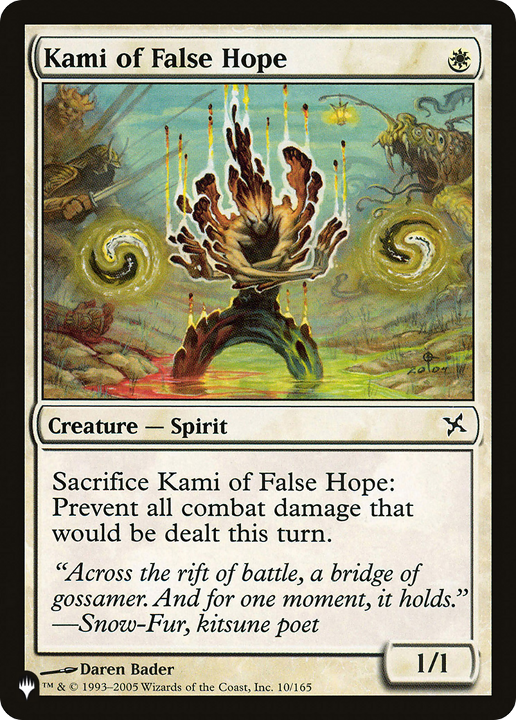 Kami of False Hope [The List] | Silver Goblin