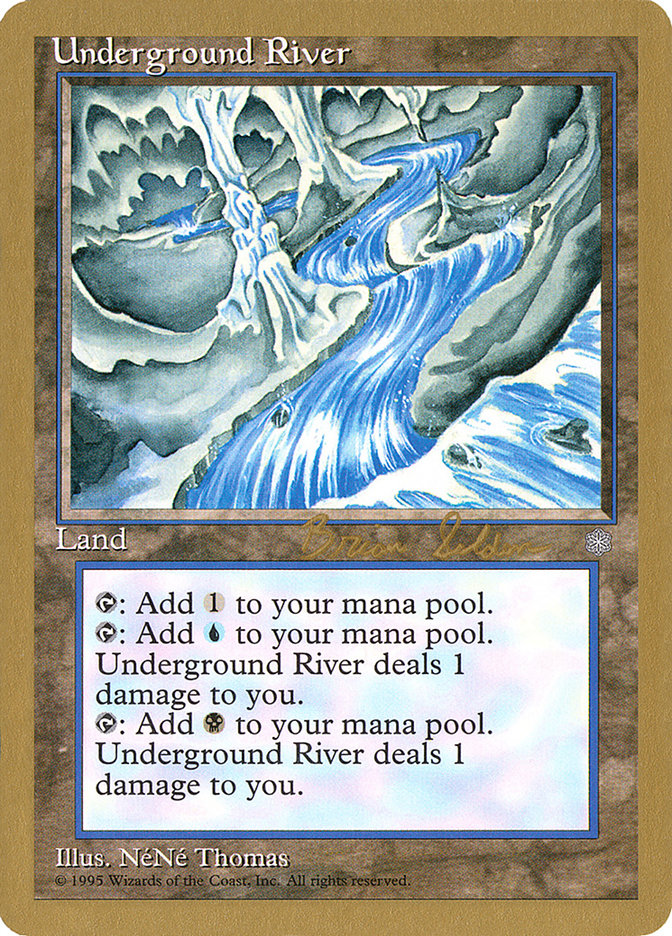 Underground River (Brian Selden) [World Championship Decks 1998] | Silver Goblin