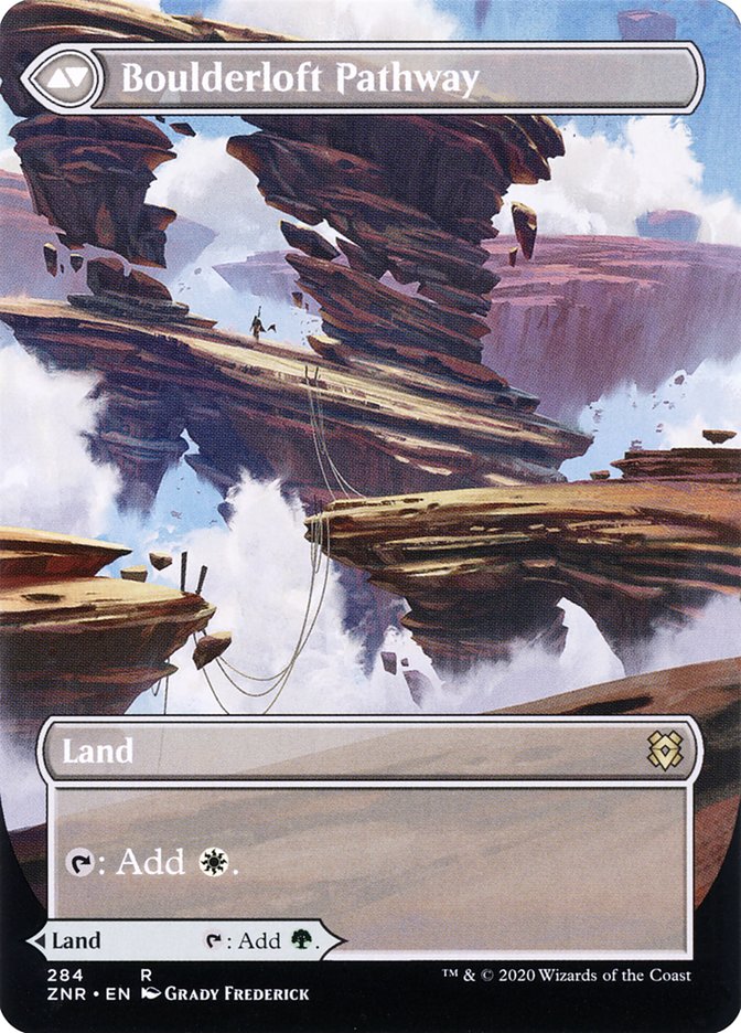 Branchloft Pathway // Boulderloft Pathway (Showcase) (284) Foil - Zendikar Rising