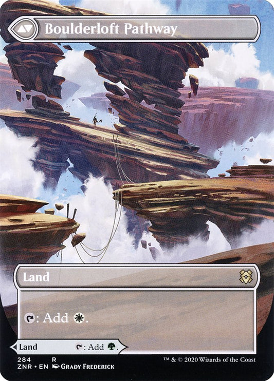 Branchloft Pathway // Boulderloft Pathway (Showcase) (284) Foil - Zendikar Rising