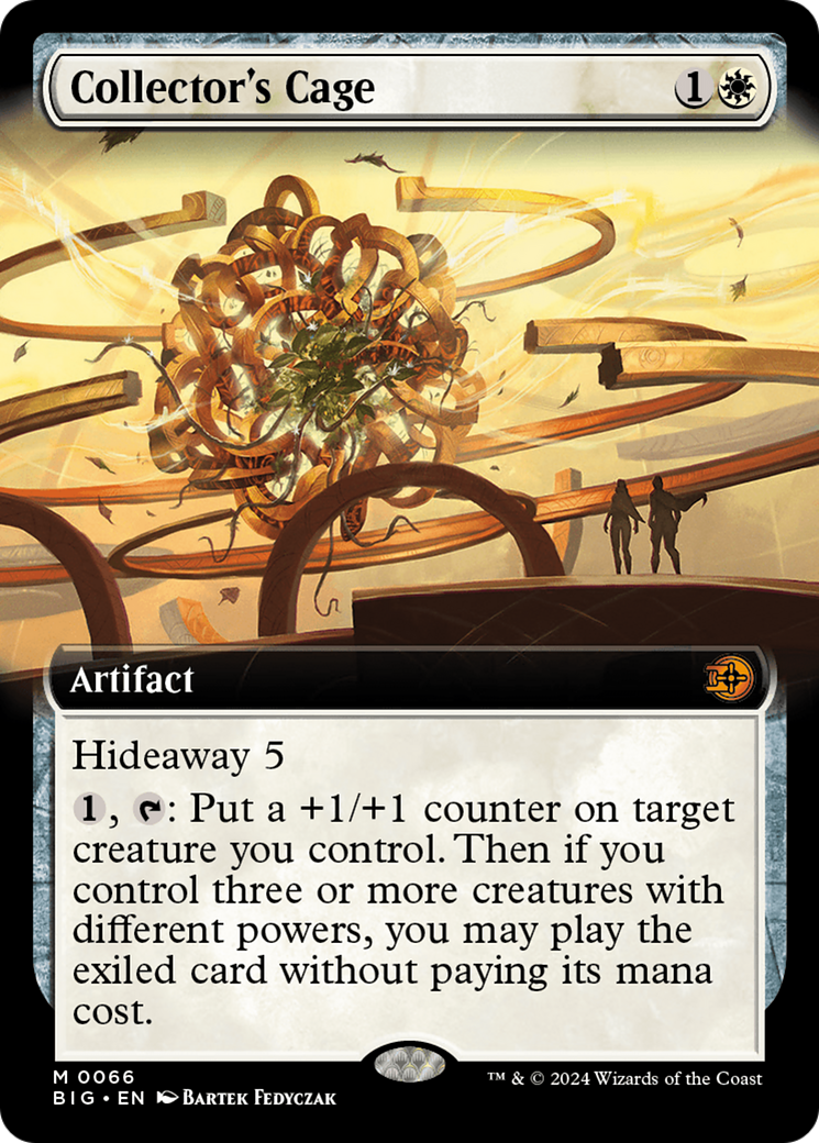 Collector's Cage (Extended Art) (066) Foil - The Big Score