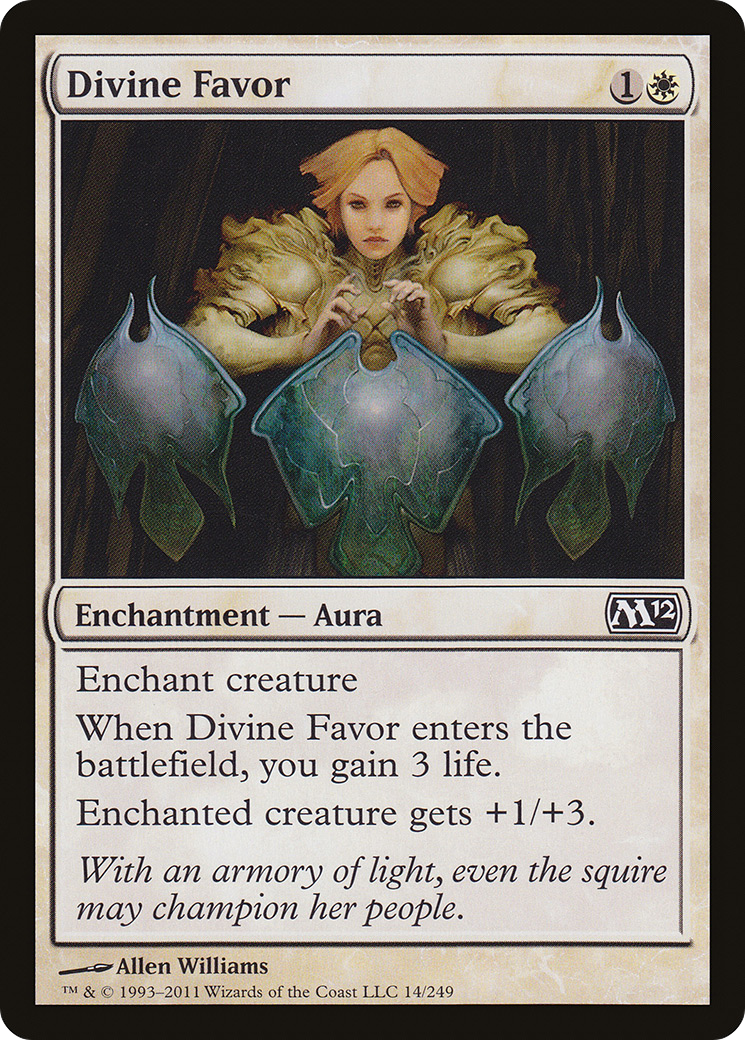 Divine Favor (014) Foil - Magic 2012