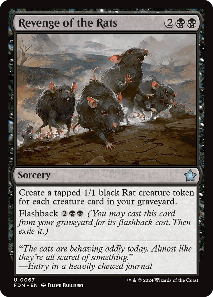 Revenge of the Rats [Foundations] Foil