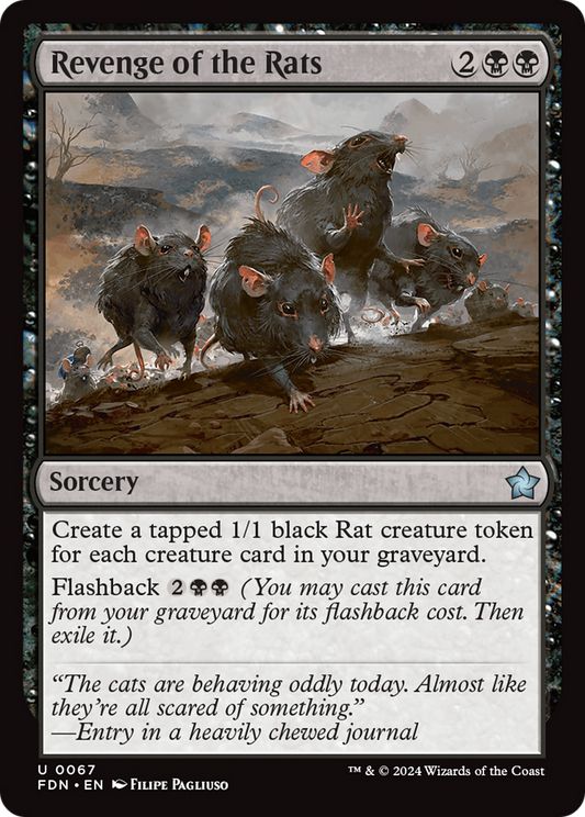 Revenge of the Rats [Foundations] Foil