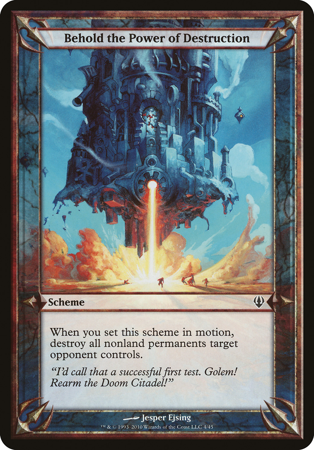 Behold the Power of Destruction (04★) - Archenemy Schemes